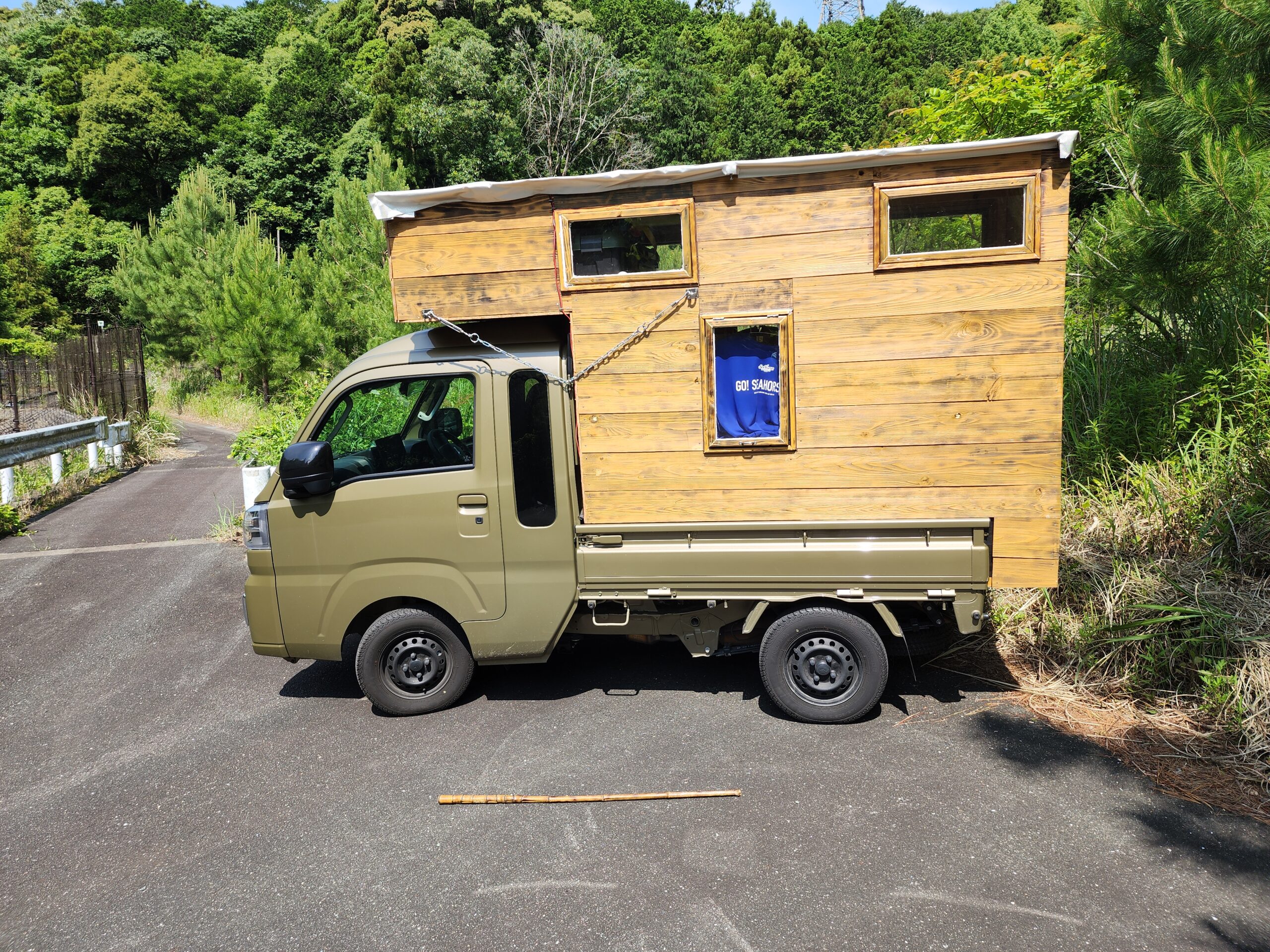 初代軽トラキャンピングカー
