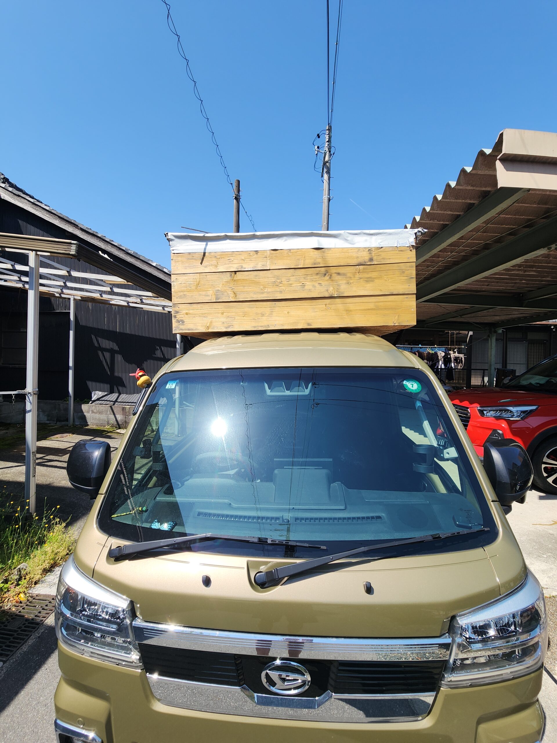 初代軽トラキャンピングカー