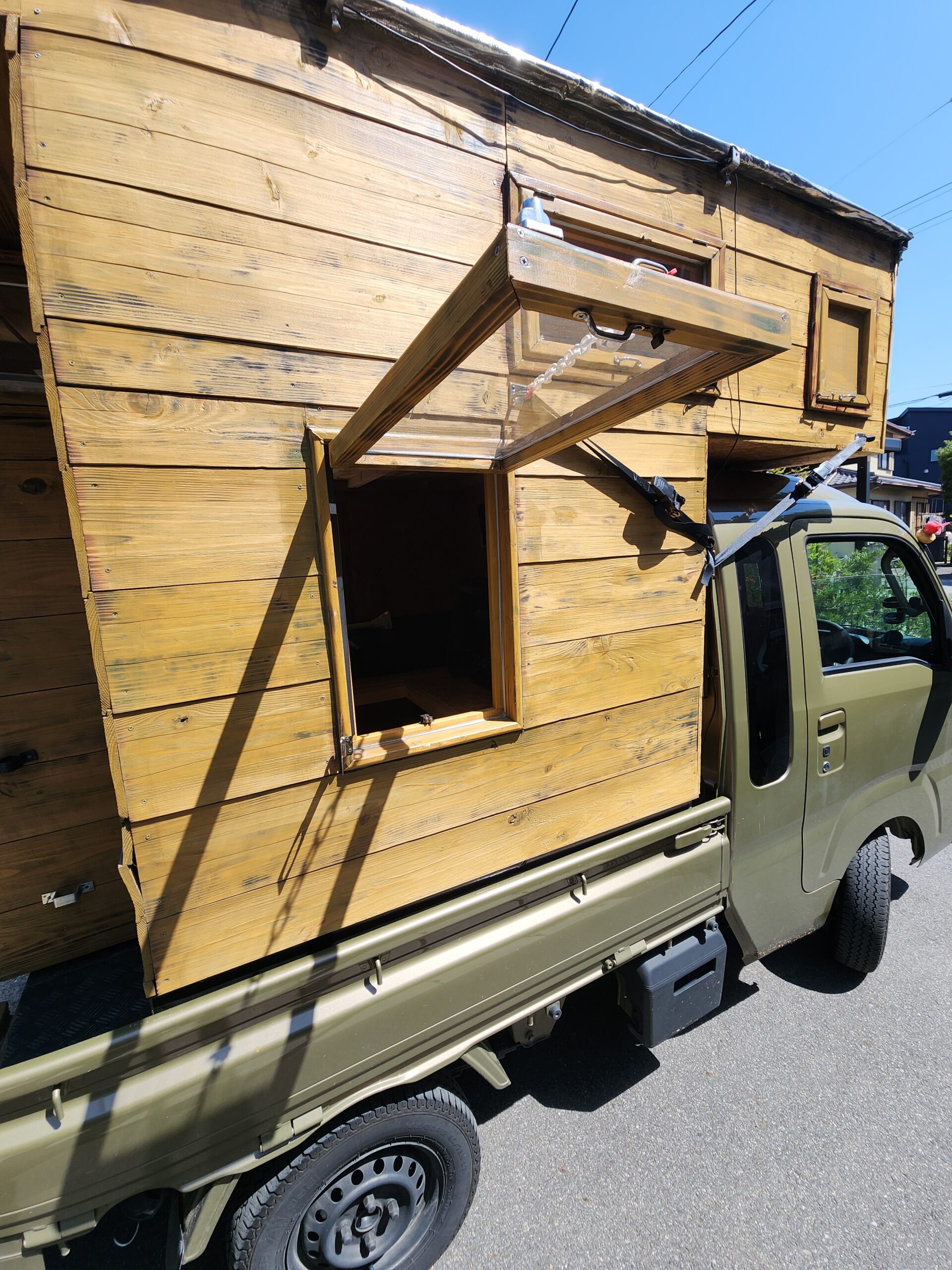 初代軽トラキャンピングカー